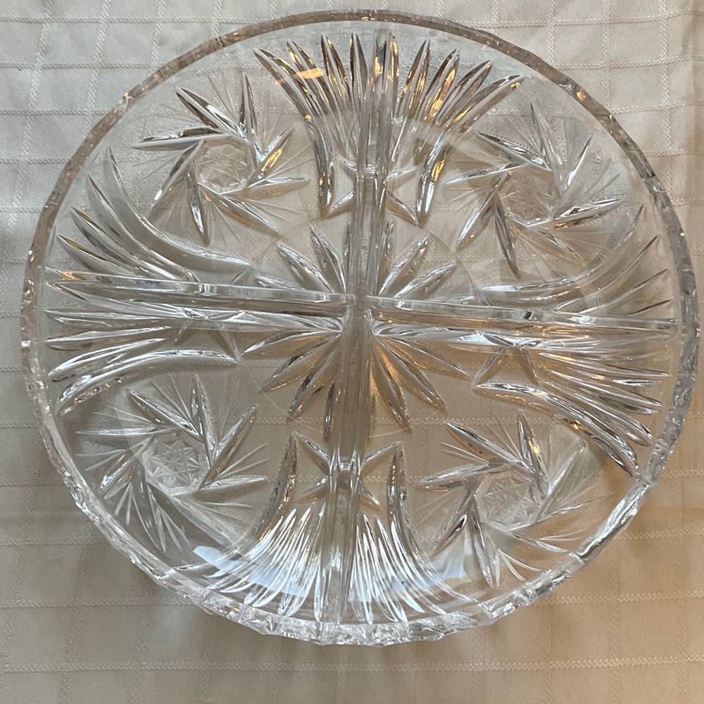 3 for $30 item - Crystal Serving Dish